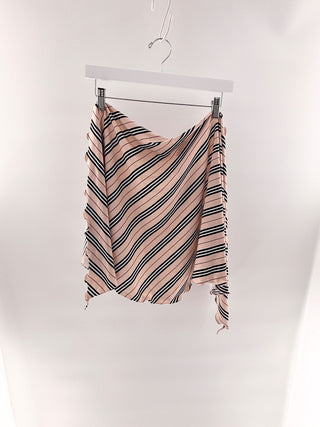 Burberry jersey pattern sarong cover up