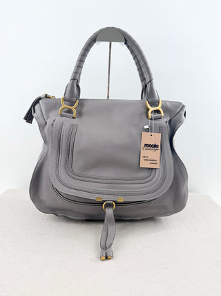 Chloe large leather marcie bag