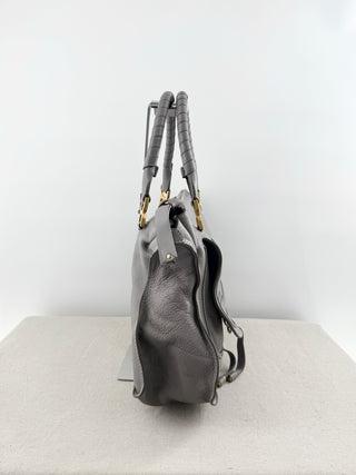 Chloe large leather marcie bag