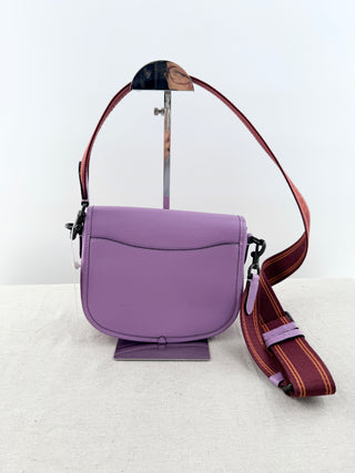 Coach willow saddle bag with long strap
