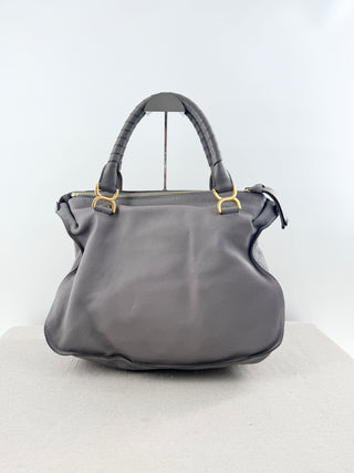 Chloe large leather marcie bag