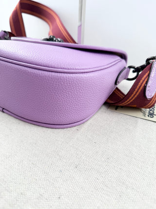 Coach willow saddle bag with long strap