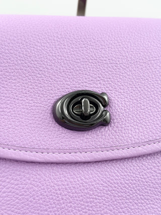 Coach willow saddle bag with long strap