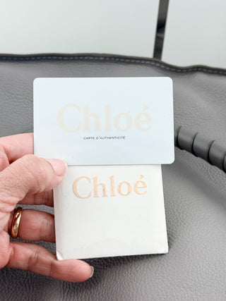 Chloe large leather marcie bag