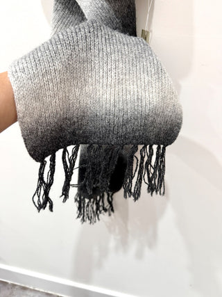 Multi-color Dark Long Head Scarf