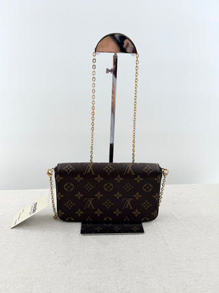 Louis Vuitton felicie bag monogram with 2 inserts