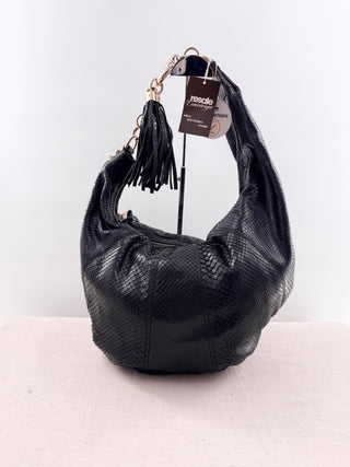 Gucci python large sienna hobo bag
