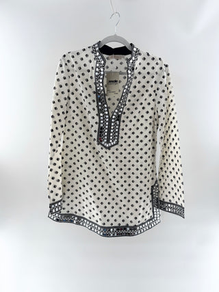 Tory Burch mirror embellished cover up, 10