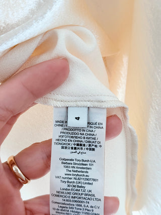 Tory Burch silk set tank top and skirt, 4