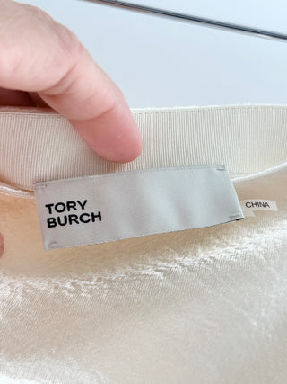 Tory Burch silk set tank top and skirt, 4
