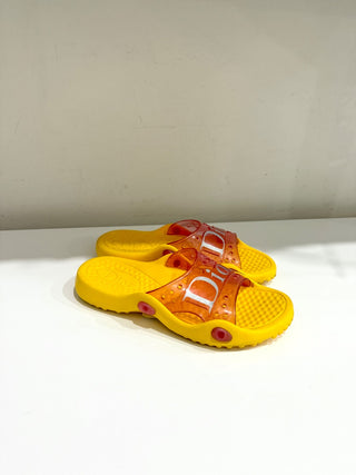 Dior vintage rubber sandals, 38