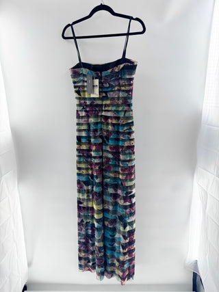 BCBG Max azria Floral tiered ruffle maxi dress, 4