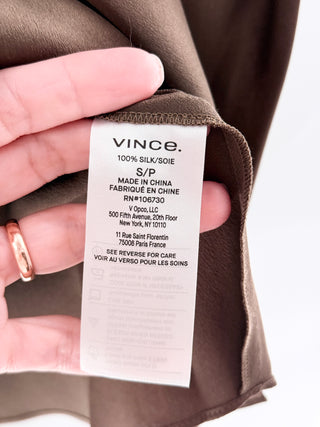 Vince silk blouse, S