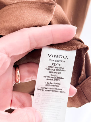 Vince silk blouse, XS