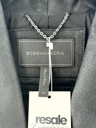 BCBG Max azria brushed faux leather jacket, XS