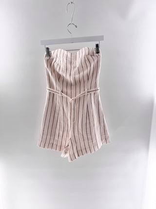 NONchalant Label Juliana Stripe Romper, S
