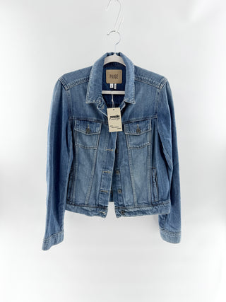 Paige jean jacket, M