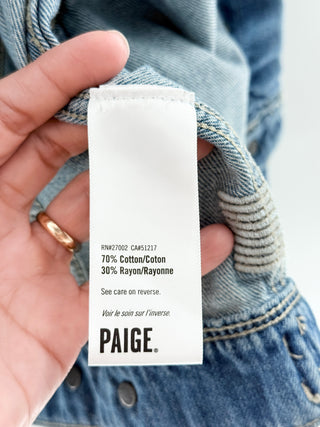 Paige jean jacket, M