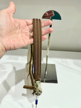 Rothy's small crescent teddy bag