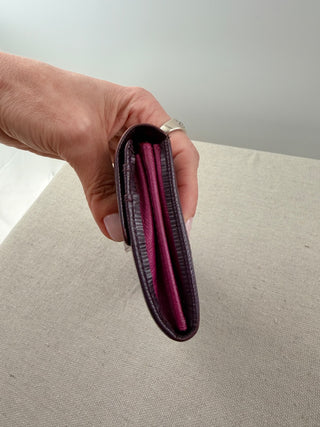 Louis Vuitton epi leather long sarah wallet
