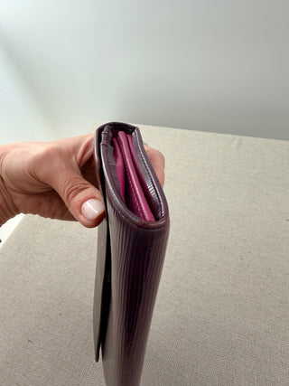Louis Vuitton epi leather long sarah wallet
