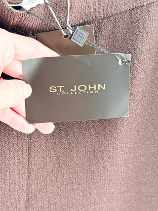 St. John wool blend soft knit pants, 10