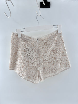Alexis Lace cutout shorts, S