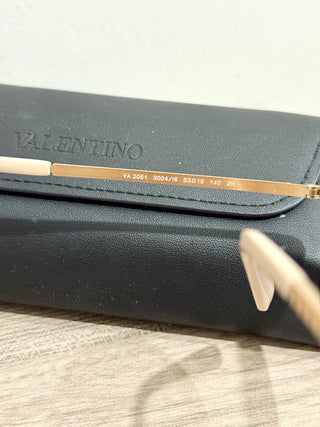 Valentino round metal sunglasses `VA 2051