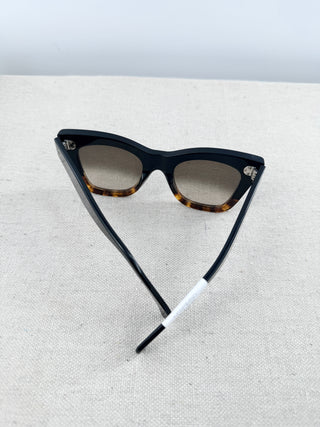 Celine oversized acetate ombre sunglasses 41090 S