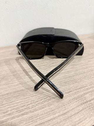Prada black acetate sunglasses SPR A17 - F