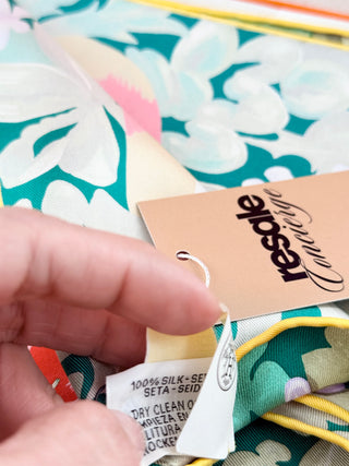 Hermes silk picnic scarf 90 cm