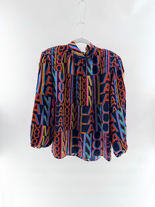 MSGM Multicolor Milano top, 46 IT / US 10