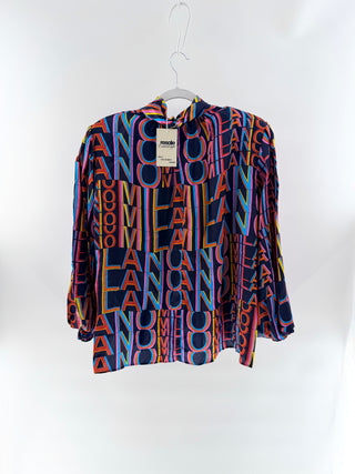MSGM Multicolor Milano top, 46 IT / US 10
