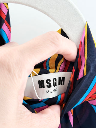 MSGM Multicolor Milano top, 46 IT / US 10