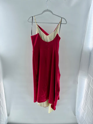 Sies Marjan Midi dress with cowl neck & draped waist, 6