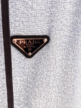 Prada Terry Cloth Hooded Jacket, 40
