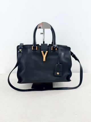 Saint Laurent chyc cabas leather bag small