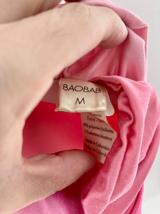 Baobab Pink strapless cutout maxi dress, M
