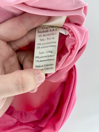 Baobab Pink strapless cutout maxi dress, M