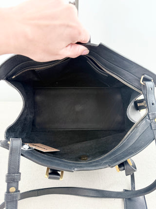 Saint Laurent chyc cabas leather bag small
