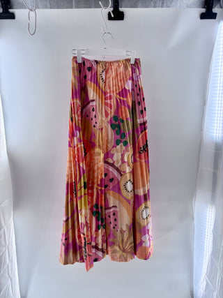 By Nicola Crop top & Maxi skirt with fruit print, 8