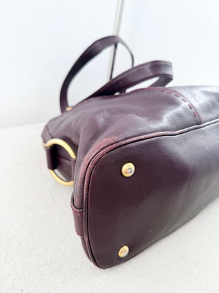 Saint Laurent muse leather bag