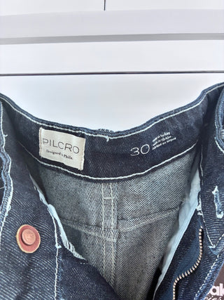 Pilcro wide leg jeans, 30