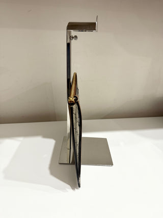 Gucci large monogram embroidered zipper pouch