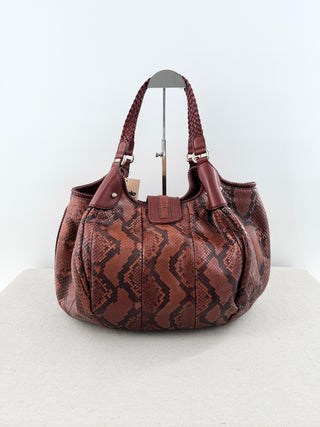 Gucci python Marrakesh hobo bag  large