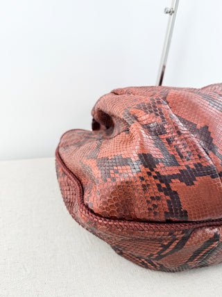 Gucci python Marrakesh hobo bag  large