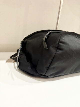 Prada large studded nylon belt bum bag