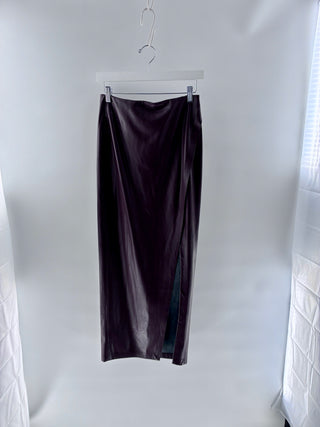 Alice & Olivia faux leather maxi skirt, 2