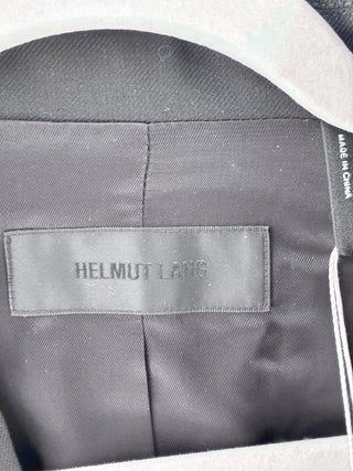 Helmut Lang Stretch Wool Waist Cut-Out Blazer, 8