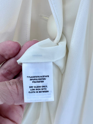 Lafayette 148 Two-Piece Ivory Suit, Top 8 / Bottom 8